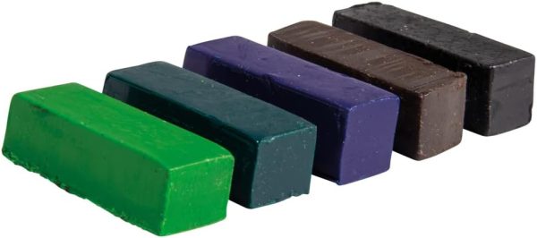 Candle Dye for Candle Making, Colour Pigments for DIY Dip Dye Candles, Candle Wax Dye, Five Colour Blocks, various coulours,
