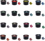 DIY Candle Dye 5g/Bag 16 Colors Candle Dye, Multi Color Flakes Candle Wax Dye for Making DIY Scented Candles Supplies