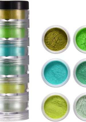 1 Set Handmade Cosmetic Grade Pearlescent Natural Mineral Powder Epoxy Resin Dye Pearl Pigment for Candle